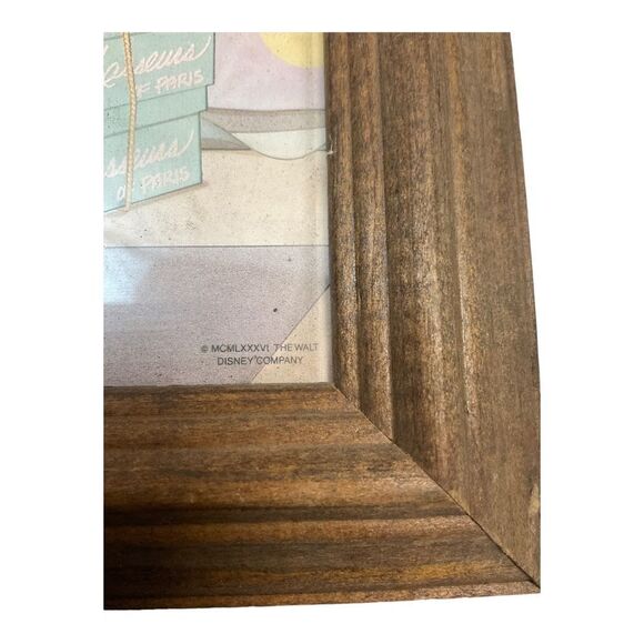 Vintage 1980s Disney Minnie Mouse & Daisy Duck Ice Cream Framed 12x10” - Picture 11 of 12